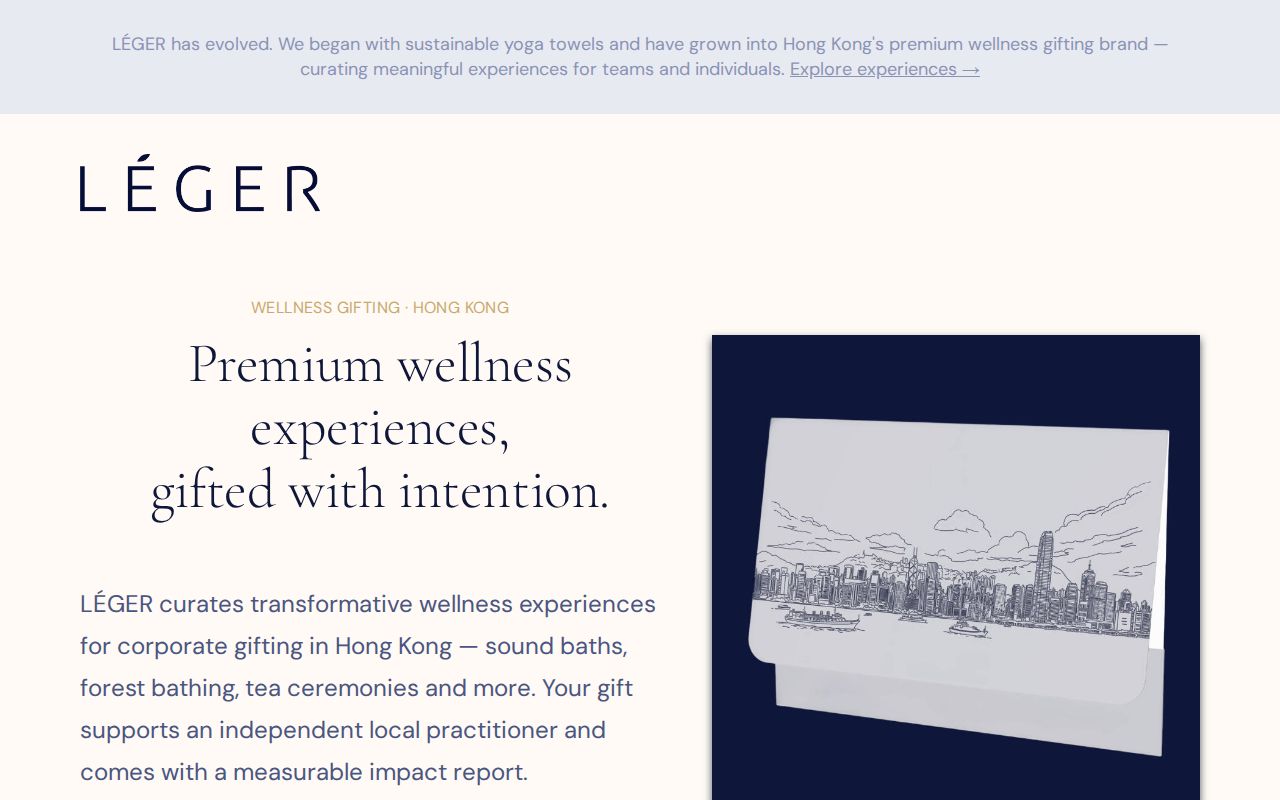 LÉGER — Gifts with measurable impact